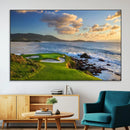 Pebble Beach Golf Links Wall Art Canvas Print – Iconic