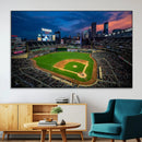 Target Field Wall Art Canvas Print – Baseball Stadium Scene, by MyGreatCanvas | Canvas Wall Art Prints | Photo Prints & Wall Decor