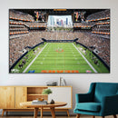 Chicago Bears Soldiers Field Wall Art Canvas Print – Framed