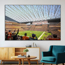 Cleveland Browns Stadium Wall Art Canvas Print – Framed NFL