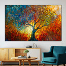 Yggdrasil Tree of Life Mosaic Stained Glass Wall Art, Tree