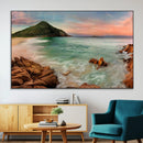 Coastal Landscape Wall Art Canvas Print – Rocky Shore and by MyGreatCanvas | Canvas Wall Art Prints | Photo Prints & Wall Decor