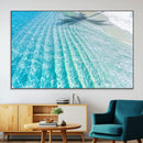 Tropical Ocean Beach Wall Art Canvas Print – Aerial Coastal by MyGreatCanvas | Canvas Wall Art Prints | Photo Prints & Wall Decor