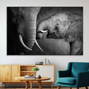 Elephant Family Wall Art Canvas, Framed Elephant Family by MyGreatCanvas | Canvas Wall Art Prints | Photo Prints & Wall Decor