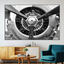 Vintage Airplane Wall Art Canvas Print by MyGreatCanvas | Canvas Wall Art Prints | Photo Prints & Wall Decor