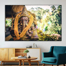 Hinduism Statue Wall Art Canvas Print