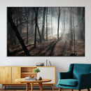 Dark Family and Tree Wall Art Canvas Print by MyGreatCanvas | Canvas Wall Art Prints | Photo Prints & Wall Decor