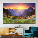 Mountain and Spring Wall Art Canvas Print by MyGreatCanvas | Canvas Wall Art Prints | Photo Prints & Wall Decor