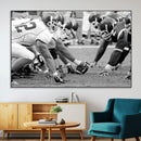 American Football Player Wall Art Canvas Print by MyGreatCanvas | Canvas Wall Art Prints | Photo Prints & Wall Decor