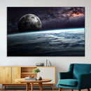 Space and Planet Canvas Print by MyGreatCanvas | Canvas Wall Art Prints | Photo Prints & Wall Decor