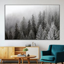 Big Foggy Forest and Misty Trees Forest Wall Art Canvas by MyGreatCanvas | Canvas Wall Art Prints | Photo Prints & Wall Decor