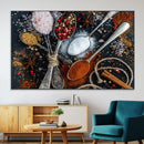 Spices and Seasonings Canvas Wall Art – Colorful Triptych by MyGreatCanvas | Canvas Wall Art Prints | Photo Prints & Wall Decor