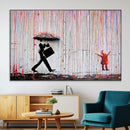 Banksy Wall Art Canvas Print, Framed Graffiti Art Picture by MyGreatCanvas | Canvas Wall Art Prints | Photo Prints & Wall Decor