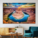 Sunset on the Horseshoe Bend Grand Canyon, Horseshoe Bend