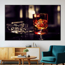 Whiskey and Cigar Canvas – Luxurious Wall Art for Home or