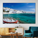 Santorini Wall Art Canvas Print by MyGreatCanvas | Canvas Wall Art Prints | Photo Prints & Wall Decor