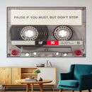 Music Cassette Iconic Wall Art Canvas Print by MyGreatCanvas | Canvas Wall Art Prints | Photo Prints & Wall Decor