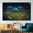 Milwaukee Brewers Baseball Art Print - American Family Field