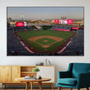 Los Angeles Angels Baseball Canvas Print - Anaheim Angel