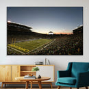 Oregon Ducks Football Team Print - Eugene Autzen Stadium