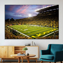 University of Oregon Ducks Football Team Print - Eugene