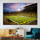 University of Oregon Ducks Football Team Print - Eugene