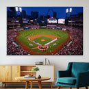 St. Louis Cardinals Baseball Team Print - Busch Stadium Wall by MyGreatCanvas | Canvas Wall Art Prints | Photo Prints & Wall Decor