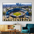 Los Angeles Dodgers Dodger Stadium Wall Art Canvas Print -