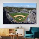 Los Angeles Dodgers Dodger Stadium Wall Art Canvas Print -