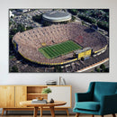 Michigan Wolverines Football Team Print - Ann Arbor Michigan by MyGreatCanvas | Canvas Wall Art Prints | Photo Prints & Wall Decor