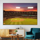 Oakland Athletics Baseball Team Print - Oakland Coliseum