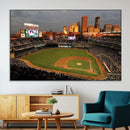 Minnesota Twins Baseball Team Print - Minneapolis Target by MyGreatCanvas | Canvas Wall Art Prints | Photo Prints & Wall Decor