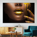 African American Art Black Woman Canvas Print, African Wall