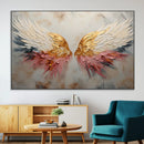 Golden Angel Wings Wall Art Canvas Print – Stunning Abstract by MyGreatCanvas | Canvas Wall Art Prints | Photo Prints & Wall Decor