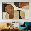 Wabi Sabi Abstract Wall Art Canvas Print | Large Minimalist
