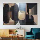 Minimalist Wabi Sabi Abstract Geometric Wall Art Canvas