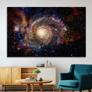 Nebula and Galaxies in Space Wall Art Canvas Print, Spiral