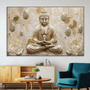 Serene Buddha Wall Art | Yoga Room Decor and Meditation Wall