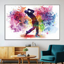 Colorful Golfer Swing Wall Art Canvas Print - Ready to Hang, by MyGreatCanvas | Canvas Wall Art Prints | Photo Prints & Wall Decor