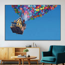 Carl Fredricksen, Up Movie Wall Art, Balloons Wall Art, Air