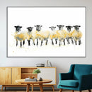 Farmhouse Wall Art Sheep Print | Ready to Hang Framed Canvas by MyGreatCanvas | Canvas Wall Art Prints | Photo Prints & Wall Decor