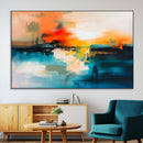 Colorful Abstract Wall Art | Bold Modern Canvas Print |