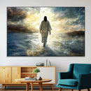 Jesus Walking on Water Wall Art | Canvas Print | Ready to