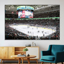 Sharks Arena Blackhawks Sharks Ice Hockey Stadium Wall Art by MyGreatCanvas | Canvas Wall Art Prints | Photo Prints & Wall Decor