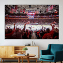 Carolina Hurricanes Ice Hockey Stadium Wall Art, Carolina