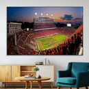 NC State Wolfpack Football Team Print - Raleigh