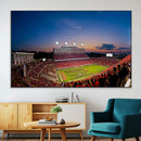 NC State Wolfpack Football Team Print - Raleigh