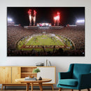 Framed Florida State Seminoles Football Team Print -