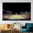 SMU Mustangs Football Team Print - Dallas Gerald J. Ford