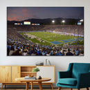 UCLA Bruins Football Team Print - Pasadena Rose Bowl Stadium